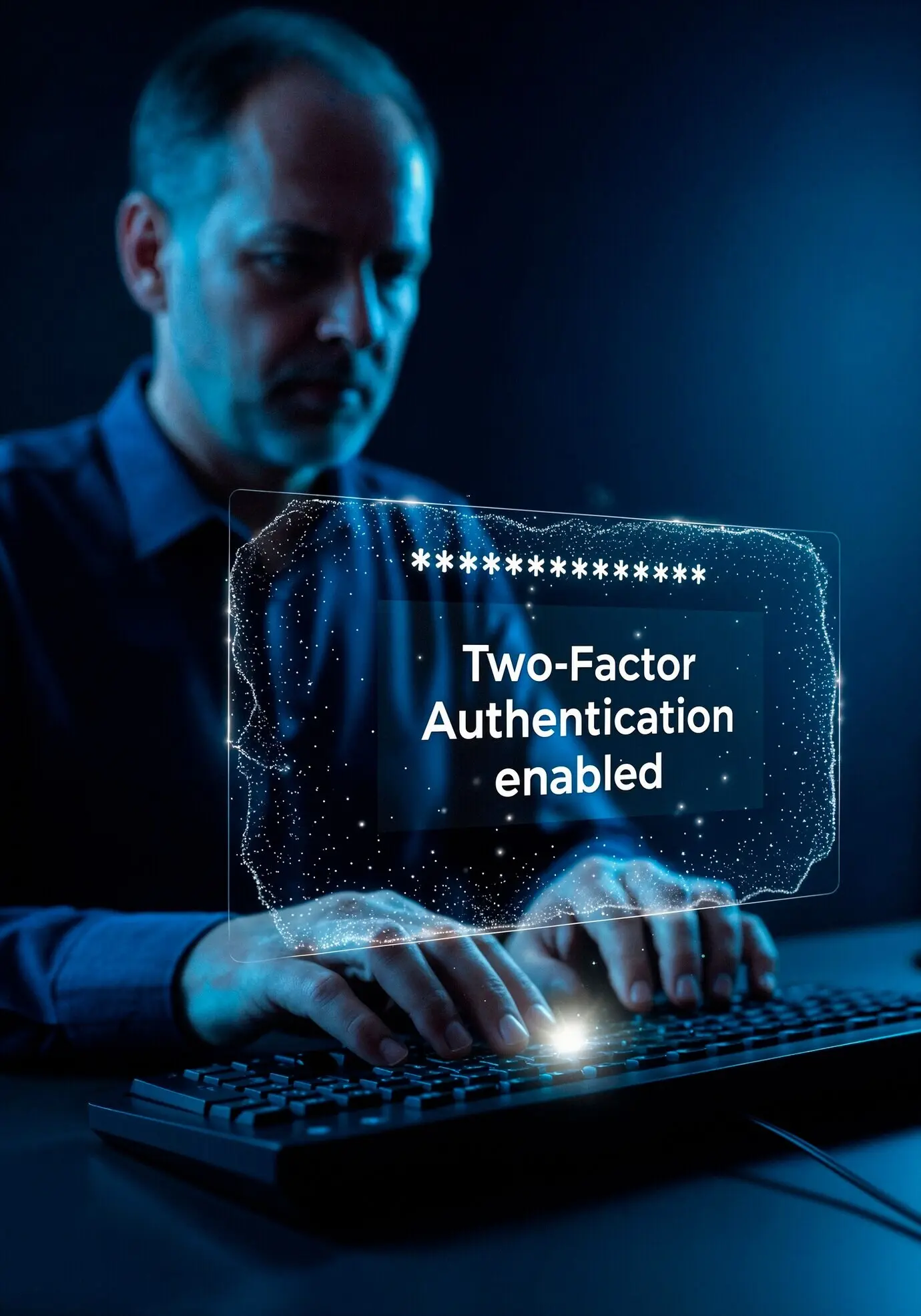 Zwei-Faktor-Authentifizierung ist aktiviert